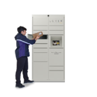 Student getting package